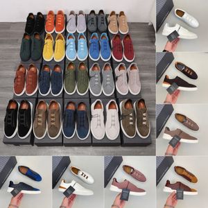 Zegna Designer schoenen Men Emenegildos Zegna Dress Shoes Lace-Up Business Casual Social Party Quality Leather Lederen Sneakers Formele heren Trainers Outdoor schoenen