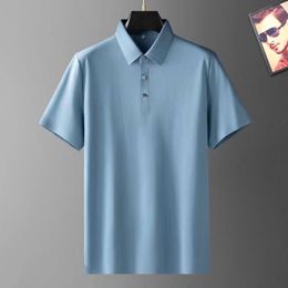 Zegna Tshirt Luxury Designer Célébrités Célébrités Men's Stretch Fashion Brand Adaptation Zegna Tshirt Loose Loose Ligne Tshirt High Noble Simple et 370