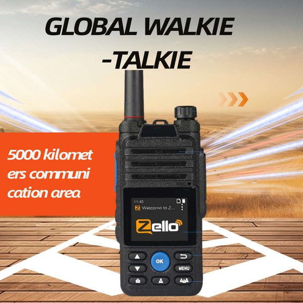 Zello Global Android talkie-walkie combiné 4G Netcom complet avec Bluetooth Wifi appel PTT longue Distance