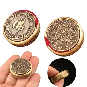 Zen Boeddha Fidget Spinner Volwassen Metalen EDC Fidget Speelgoed ADHD Hand Spinner Antistress Angst Stress Bureau Leuk Cadeau 240301