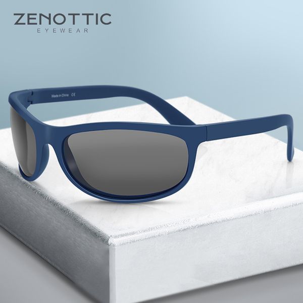 ZENOTTIC TR-90 lunettes de soleil polarisées flexibles hommes Sport de plein air lunettes de soleil UV400 pêche conduite nuances lunettes lunettes de soleil