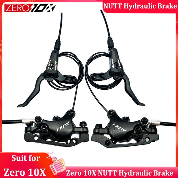 Kit de frenos hidráulicos Zero 10X NUTT, accesorios solo para patinete eléctrico Zero 10X, pieza de freno de aceite NUTT para patinete eléctrico Zero 10X