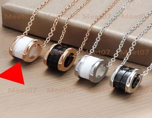 Zero Designer ketting Dames klassieke ontwerpers luxe b designer sieraden hanger kettingen voor lady7356946