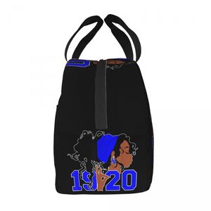 Sac à lunch Zeta Phi Beta Femmes Filh plus fraîche Boîte à lunch isolée pour enfants