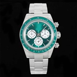 ZF ADG Motre Be Luxe Luxury Watch Wallwatch 40mm 4130 Cronógrafo Movimiento mecánico Men relojes Viajes de diseñador