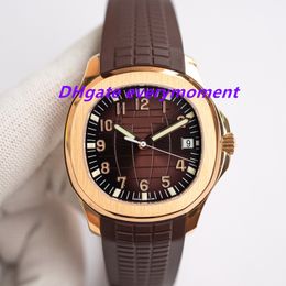 ZF in de fabriek gemaakt herenhorloge 5167A 40 mm automatisch mechanisch horloge Cal.324 904L precisie stalen saffier ultrasterk nachtlampje waterdicht rubberen band polshorloge