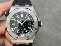 ZF-fabriek produceert mechanisch herenhorloge 15703-serie exclusief op maat gemaakt Cal.3120-uurwerk 42 mm rubberen band roestvrijstalen kast saffierglas en doos