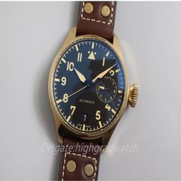 Orologio da uomo in bronzo ZF lW501005 Serie pilota dotato di movimento Cal 51111 calendario minuti con funzione di visualizzazione a tre aghi Th2451