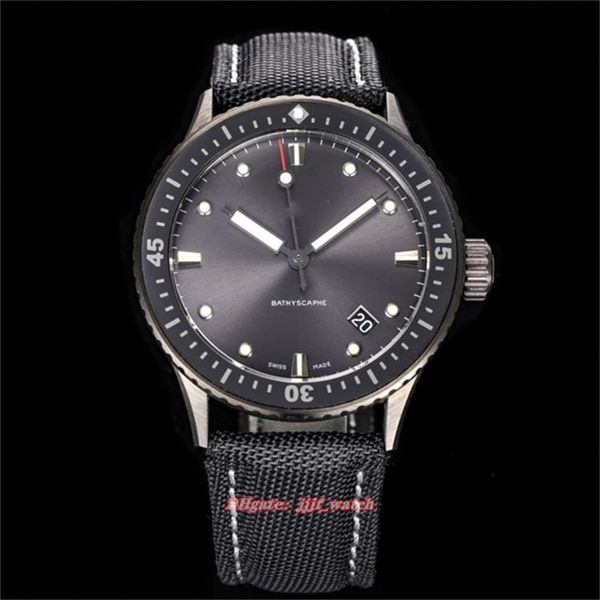 ZF Watch 43.6mm 1315 Caja de acero con movimiento mecánico automático Relojes de pulsera Swiss C3 que brillan en la oscuridad