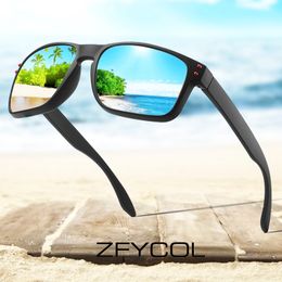 ZFYCOL lunettes de soleil polarisées ultra-légères pour hommes femmes mode Anti-éblouissement hommes lunettes de soleil cadre Flexible UV400 Vision nocturne