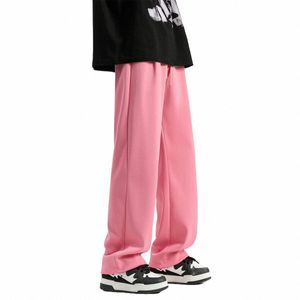 ZGKE Casual Pantalones rectos Hombre Streetwear Pantalones para hombres Pantalones de chándal Comentarios coreanos Muchas ropa Joggers Ropa para hombres 2023 k20E #