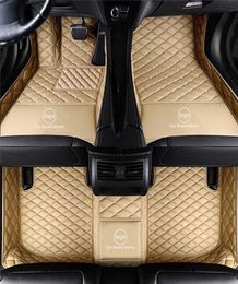 Zhihui Custom Car Floor Mats voor alle golf 6 GTI Touareg Tiguan 2018 VW Touran 2005 Golf 4 Polo Passat CC7362533