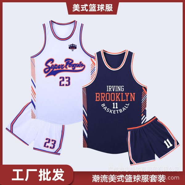 Zhiji Factory Store Pantalon court américain Vêtements de basket-ball Costume Séchage rapide Respirant Compétition Entraînement Sportswear Impression