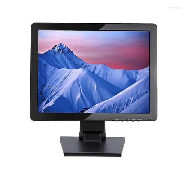 Zhixianda 17 pouces moniteur d'écran couleur CCTV sécurité à domicile 1280 1024 avec Interface AV/BNC/VGA//USB