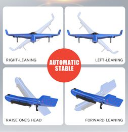 Zhiyang ZY-325 225 mm spanwijdte EPP 2.4GHz RC Airplane Glider RTF ingebouwde gyro met LED-licht voor beginners speelgoedgeschenken