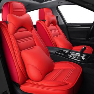 ZHOUSHENGLEE lederen Universele Auto stoelhoezen voor Mini alle modellen cooper countryman cooper paceman auto styling auto Cushion13434