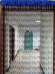 Zidetang 100% acryl helder knop kralen franje home decor deur gordijn kwast room divider gordijn paneel venster fly screen 220122