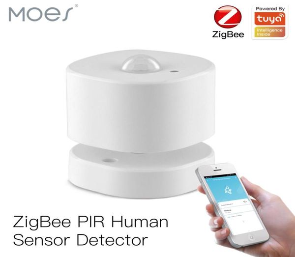 Détecteur de capteur de mouvement Zigbee PIR TUYA CONTRÔLE D'APPLOS CONTRÔLE Intelligent Smart Home Alarm System5263024