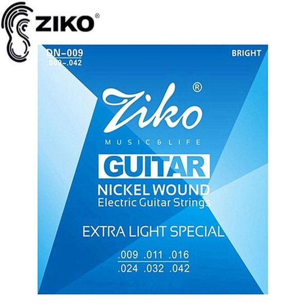 Ziko 009042 accessoires de guitare DN009 pour les cordes de guitare électriques jouer des pièces de guitare3729066
