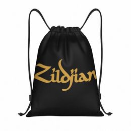 Sac de logo Zildjian Sac à ciel cordon de sport Sports Gym Sackpack Sac à cordes pour yoga J9CW #