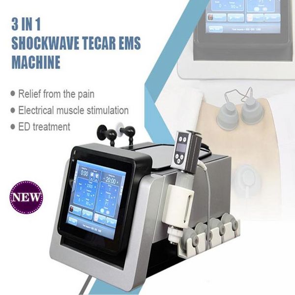 Máquina de adelgazamiento Zimmer Porfessional Equipo de terapia de ondas de choque con CE tratar el dolor corporal romper las células grasas alivio del dolor masaje mahcine