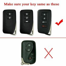 Etui clés de voiture en alliage de Zinc pour Lexus NX GS RX IS ES GX LX RC 200 250 350 LS 450H 300H, porte-clés, accessoires 220279K