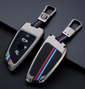 Caso de cobertura de llave de aleación de zinc 360 grados Proteencia completa para BMW X1 X3 X5 X6 y 5 Series 2018 7 Series 2017 UP 2 Series Ingreso sin llave sin llave7399023