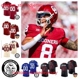 Zion Ragins Xavier Robinson Oklahoma Sooners Jersey McKade Mettauer Andrew Raym Jacob Sexton Stitched Jalen Hurts Kyler Murray Baker Mayfie Ceedee Lamb