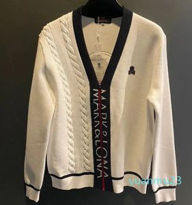 Cárdigan con cremallera para hombres unisex parejas suéter de punto chaqueta calavera diseño de moda ropa prendas de vestir