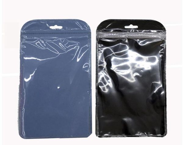 Sacs à fermeture à glissière Sac d'emballage de détail à fermeture éclair Étui pour téléphone portable Iphone Sacs d'emballage en plastique transparent Fermeture à glissière Fermeture à glissière Trou de suspension Pochette d'emballage 4086164