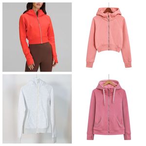 Zip dames op hoodies fleece jassen sweatshirts herfst outfits truien met zakken winterkleding