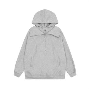 Rits Hoodie Heren Dames Street Fashion Sweatshirt Casual losse hoodies