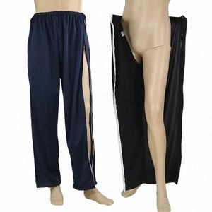 Pantalones con cremallera para pacientes discapacitados/fracturados/encamados/ancianos/pacientes quirúrgicos fáciles de usar y quitar v1AS #