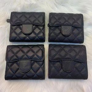 Zipper Wallet Classic High Holder Caviar Luxury 7aaa Ladies Custom Fashion Purse Card Leather End Casual Coin Leather QCGRV