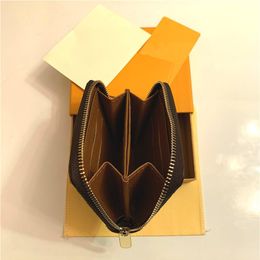 ZIPPY COIN PURSE M60067 Diseñador de moda Cartera corta para mujer Cremallera Tarjeta compacta Monedero Bolsillo para llaves Monedero Pochett188R