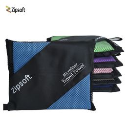 Zipsoft marque serviette de plage pour adultes serviettes en microfibre séchage rapide voyage sport couverture bain piscine Camping cadeau 2021 nouveau