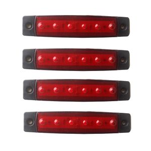 ZIQIAO 4 pièces voiture camion remorque côté marqueur indicateurs lumières frein signal lampe