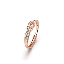 Zirkon Cross Wrap -ringen voor vrouwen roestvrijstalen vingerring femme bruiloft esthetische valentijnsjuwelen cadeau anillos