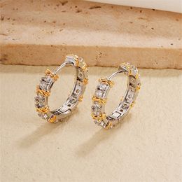 Pendientes de diseñador de circón Pendientes de oro de 18 quilates para mujeres Pendientes de diamantes nuevos aretes de lujo Pendientes Joya de diseñador de oro X Pendientes superpuestos 4 Opciones