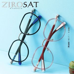 ZIROSAT TR5126 Monture de lunettes pour enfants pour garçons et filles Lunettes pour enfants Qualité flexible Protection des lunettes Correction de la vision 240118