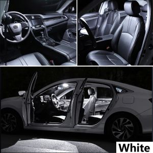 Zitwo No Errord LED Interior Light Kit pour Honda Civic CR-V CRV Accord Fit Jazz Mk 1 2 3 4 5 6 7 8 9 10 6th 7th 8th 9th 10th Gen