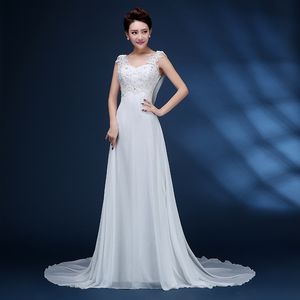 ZJ9054 2021 Hoge kwaliteit witte ivoor trouwjurken bruidsjurk plus size maxi voor vrouwen