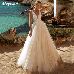 ZJ9222 robe de mariée a-ligne dentelle Appliques Boho dos nu robes de mariée robes 2021 pour les femmes grande taille