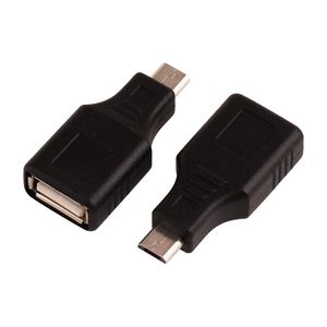 ZJT25 USB 2.0 Female To Micro USB 5 Pin Male Plug OTG Adapter Converter For Phone Tablet 100pcs