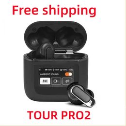ZK20 Écouteurs pour téléphone portable TOUR PRO 2 ANC Écouteurs sans fil véritables Écouteurs Bluetooth à suppression de bruit Écouteurs TWS Petit casque étanche de sport