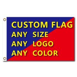 ZK20 Grafische, op maat gemaakte vlag, polyester asafdekking, messing doorvoertules, gratis ontwerp, buitenreclame, banner, decoratie, feestsport