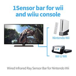 ZK20 WIIU bedrade ontvanger Wiiu ontvanger Wii sensor sensorstrip WII bedrade ontvanger