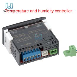 Interrupteur de contrôleur de température ZL-7850A Thermostat hygrostat Thermostat 110V 220V Humidité Hygromètre AC 240V pour incubateur d'oeufs