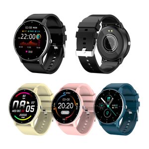 ZL02 Luxury Smartwatch Full Touch Scred Smart Watch pour femme mandies Ladies imperméable sport fitness montres Bluetooth pour le téléphone Android iOS dans la boîte de vente au détail