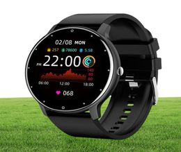 ZL02 Smart Horloge Mannen Vrouwen Waterdicht Hartslag Fitness Tracker Sport Smartwatch voor Android Xiaomi Huawei Phone23033139187925